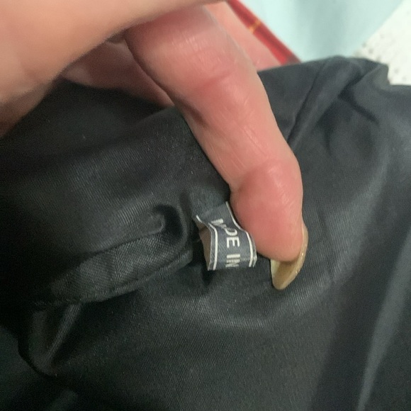 BURBERRY Nova Check Tote Bag Canvas
Leather Red Black Auth - Picture 9 of 10